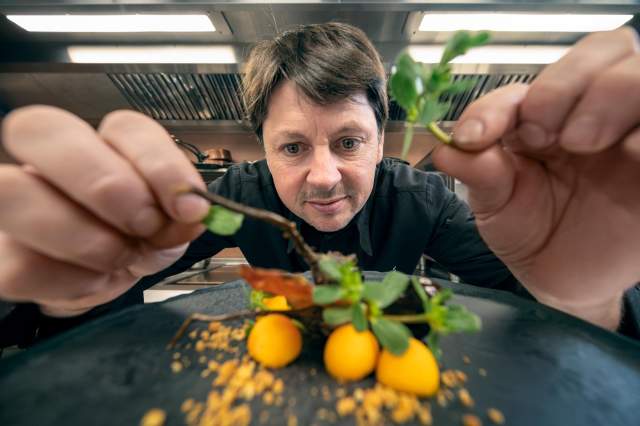 Plat du restaurant Hervé Busset à Rodez